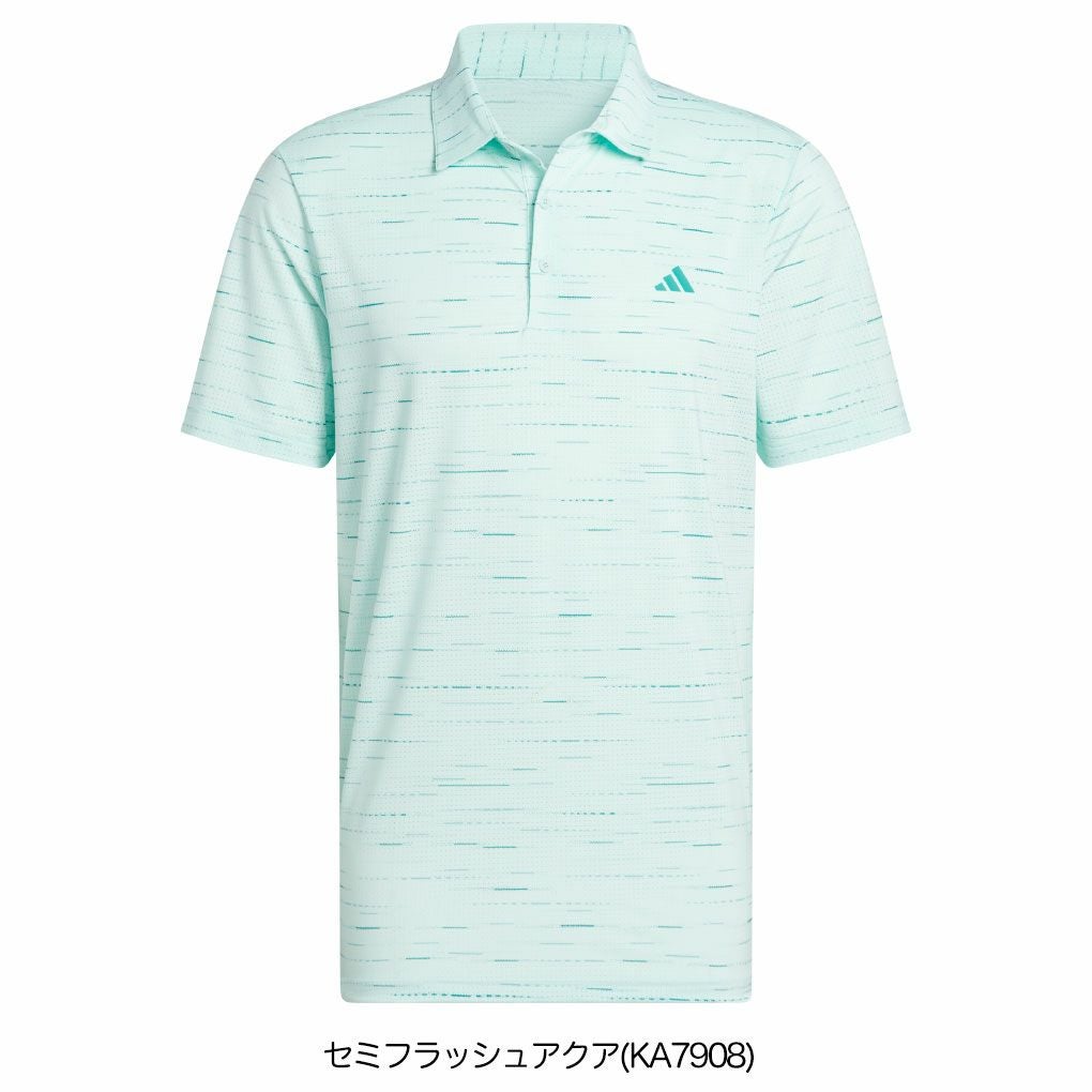 アディダスプリントメッシュ半袖シャツIR559メンズゴルフウェアゴルフ2025秋冬モデルadidas日本正規品