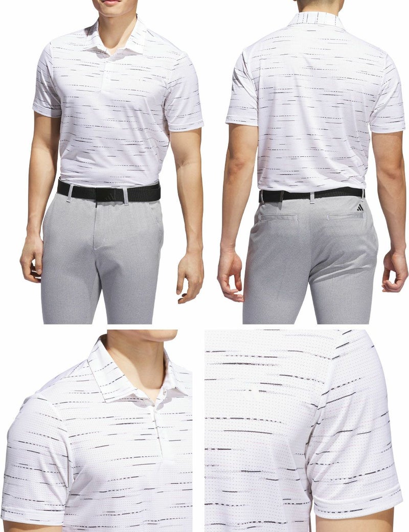 アディダスプリントメッシュ半袖シャツIR559メンズゴルフウェアゴルフ2025秋冬モデルadidas日本正規品