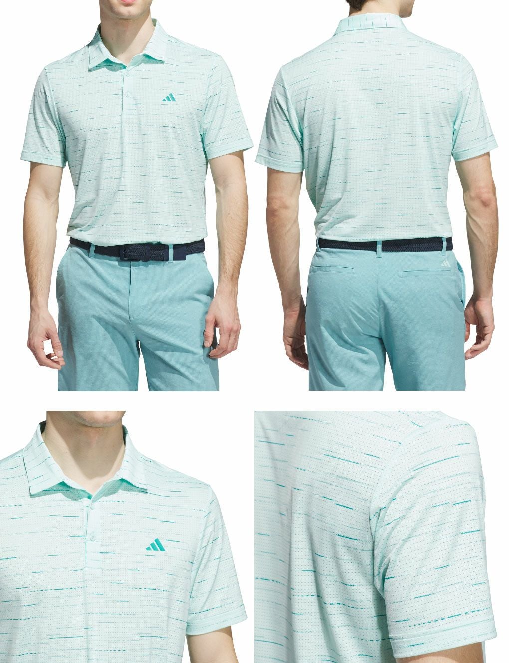 アディダスプリントメッシュ半袖シャツIR559メンズゴルフウェアゴルフ2025秋冬モデルadidas日本正規品