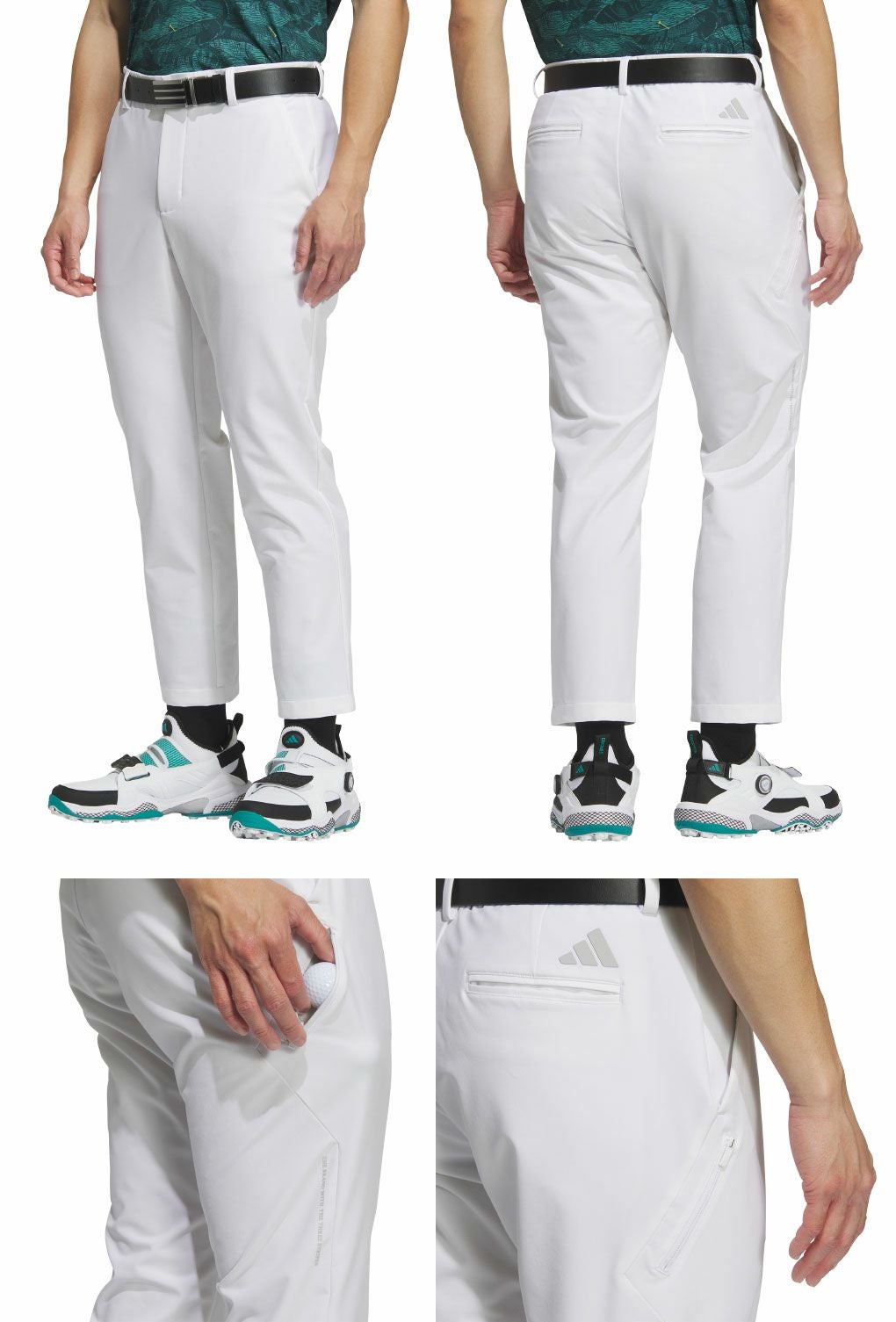 アディダスEXSTRETCHACTIVE撥水アンクルパンツJVU94メンズadidas2025秋冬モデル日本正規品