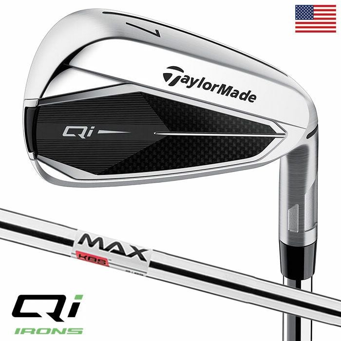 テーラーメイド Qi Irons アイアン 8本セット(5I-PW,AW,SW) メンズ 右