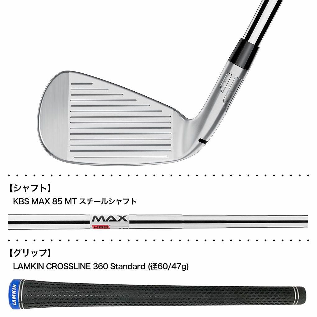テーラーメイド Qi Irons アイアン 8本セット(5I-PW,AW,SW) メンズ 右