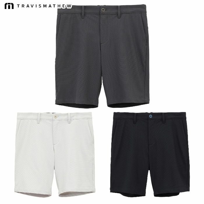 トラヴィスマシューメッシュ素材クールハーフパンツ7AL042メンズゴルフウェアボトムスTravisMathew2025春夏モデル日本正規品