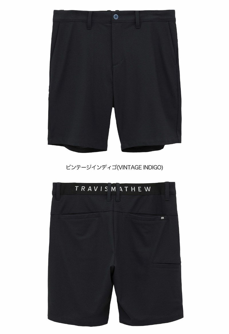 トラヴィスマシューメッシュ素材クールハーフパンツ7AL042メンズゴルフウェアボトムスTravisMathew2025春夏モデル日本正規品