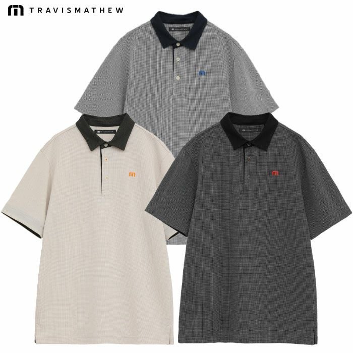 トラヴィスマシューハウンドツゥース涼感ポロ7AM053メンズゴルフウェアトップスTravisMathew2025秋冬モデル日本正規品