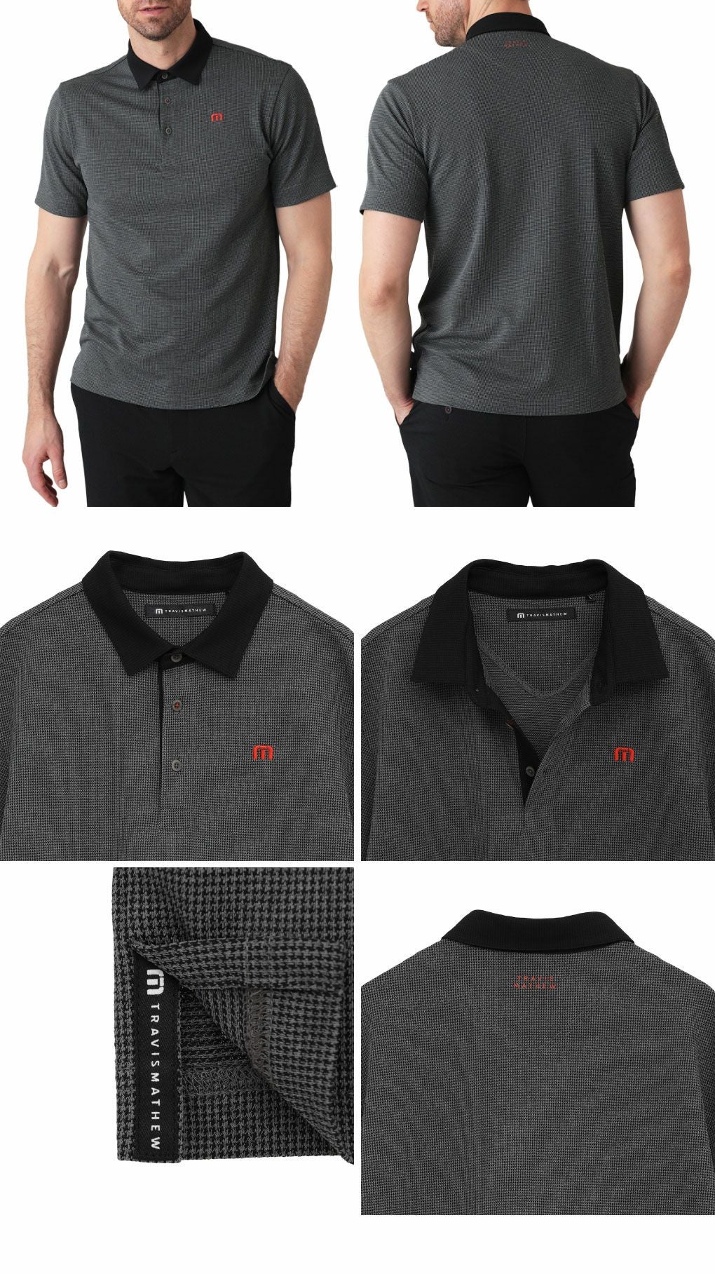 トラヴィスマシューハウンドツゥース涼感ポロ7AM053メンズゴルフウェアトップスTravisMathew2025秋冬モデル日本正規品