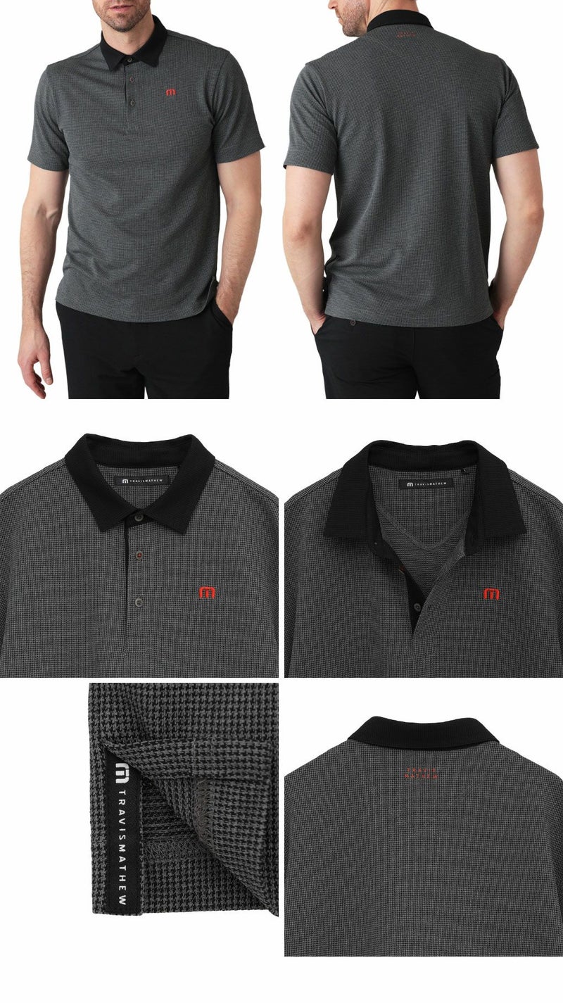 トラヴィスマシューハウンドツゥース涼感ポロ7AM053メンズゴルフウェアトップスTravisMathew2025秋冬モデル日本正規品