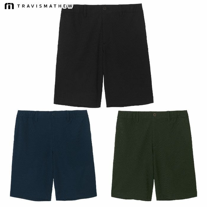 トラヴィスマシューハウンドツゥース涼感ショートパンツ7AM055メンズゴルフウェアボトムスTravisMathew2025秋冬モデル日本正規品