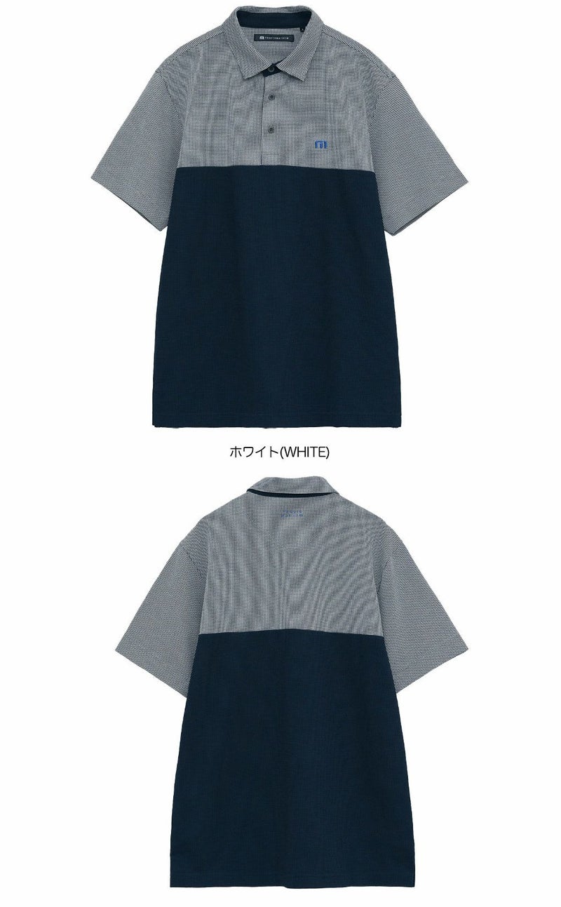トラヴィスマシューハウンドツゥースバイカラー涼感ポロ7AM054メンズゴルフウェアトップスTravisMathew2025秋冬モデル日本正規品