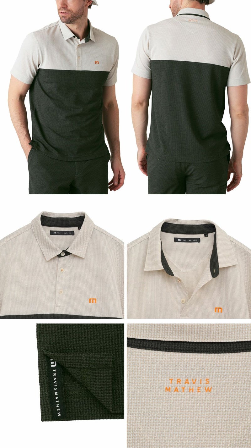 トラヴィスマシューハウンドツゥースバイカラー涼感ポロ7AM054メンズゴルフウェアトップスTravisMathew2025秋冬モデル日本正規品