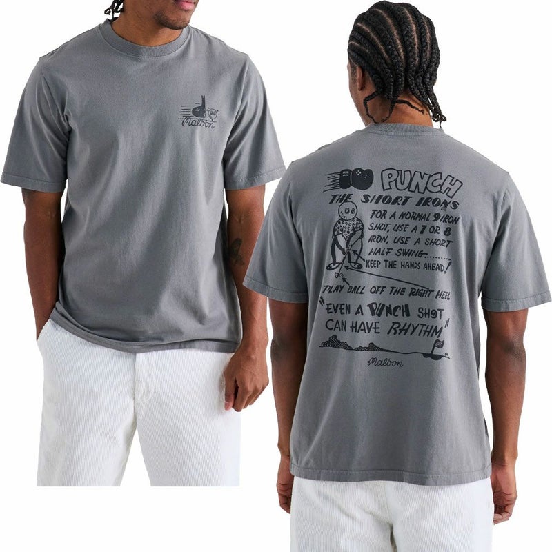 マルボンゴルフウェアTシャツM-9224PUNCHSHOTT-SHIRTメンズゴルフウェアmalbongolf2025秋冬モデルUSモデル並行輸入品