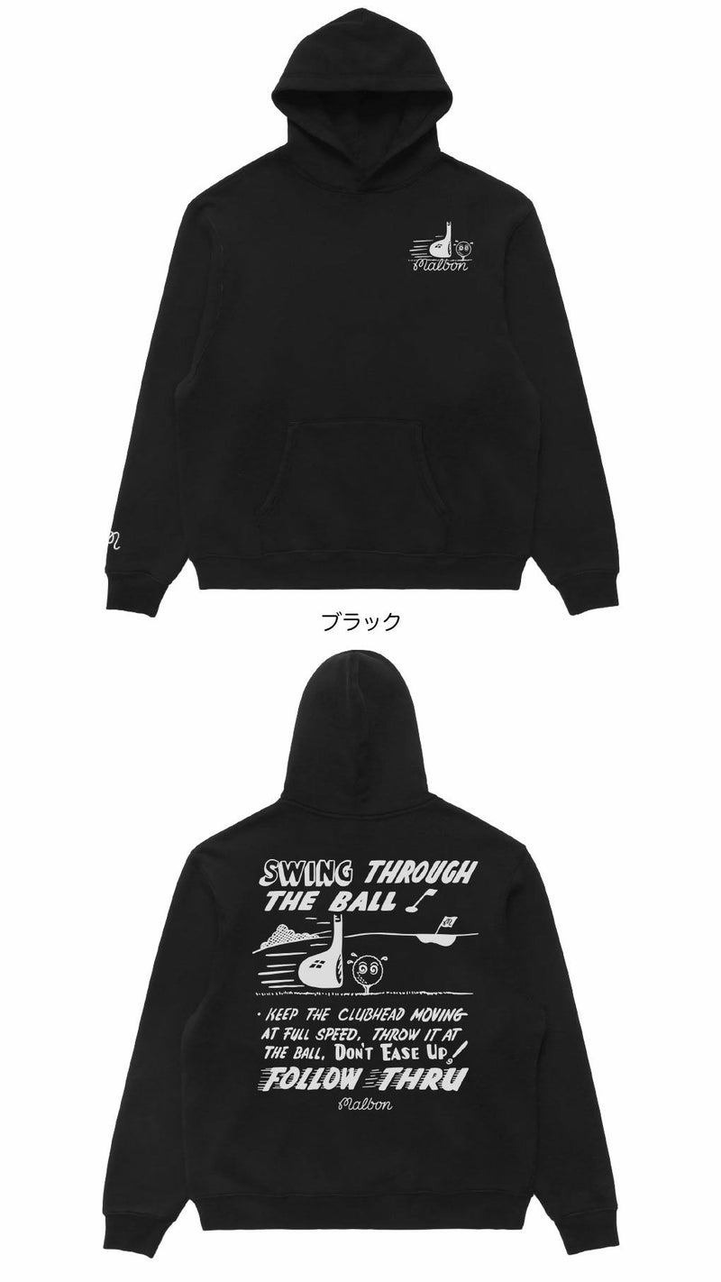 マルボンゴルフウェアパーカーM-9225FOLLOWTHRUHOODIEメンズゴルフウェアmalbongolf2025秋冬モデルUSモデル並行輸入品