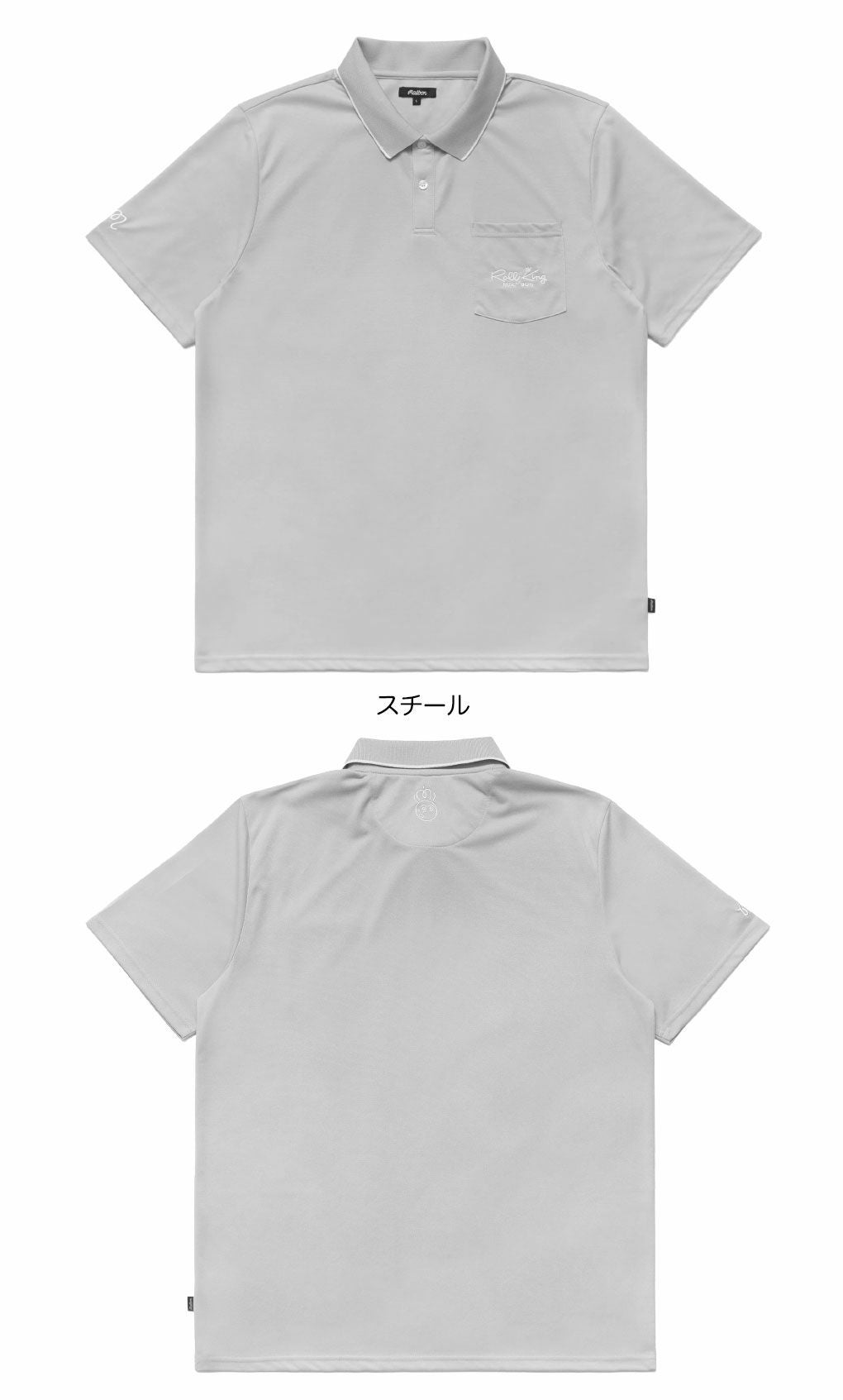 マルボンゴルフウェアポロシャツM-9227ROLLKING PERFORMANCEPIQUEPOLOメンズゴルフウェアmalbongolf2025秋冬モデルUSモデル並行輸入品