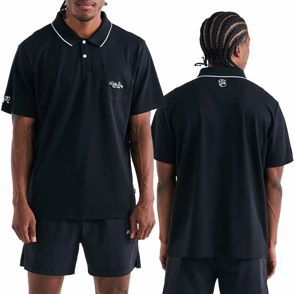 マルボンゴルフウェアポロシャツM-9227ROLLKING PERFORMANCEPIQUEPOLOメンズゴルフウェアmalbongolf2025秋冬モデルUSモデル並行輸入品