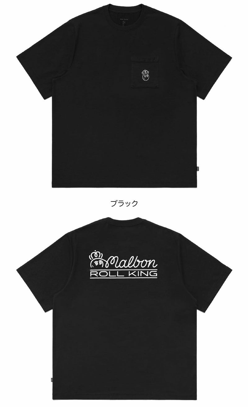 マルボンゴルフウェアTシャツM-9230ROLLKINGPOCKETT-SHIRTメンズゴルフウェアmalbongolf2025秋冬モデルUSモデル並行輸入品