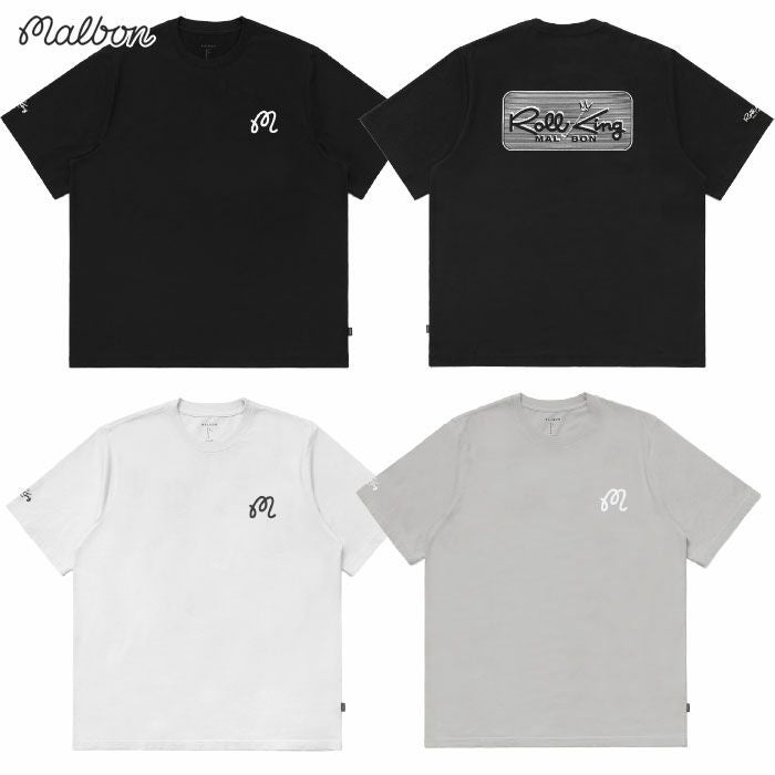 マルボンゴルフウェアTシャツM-9231ROLLKINGT-SHIRTメンズゴルフウェアmalbongolf2025秋冬モデルUSモデル並行輸入品