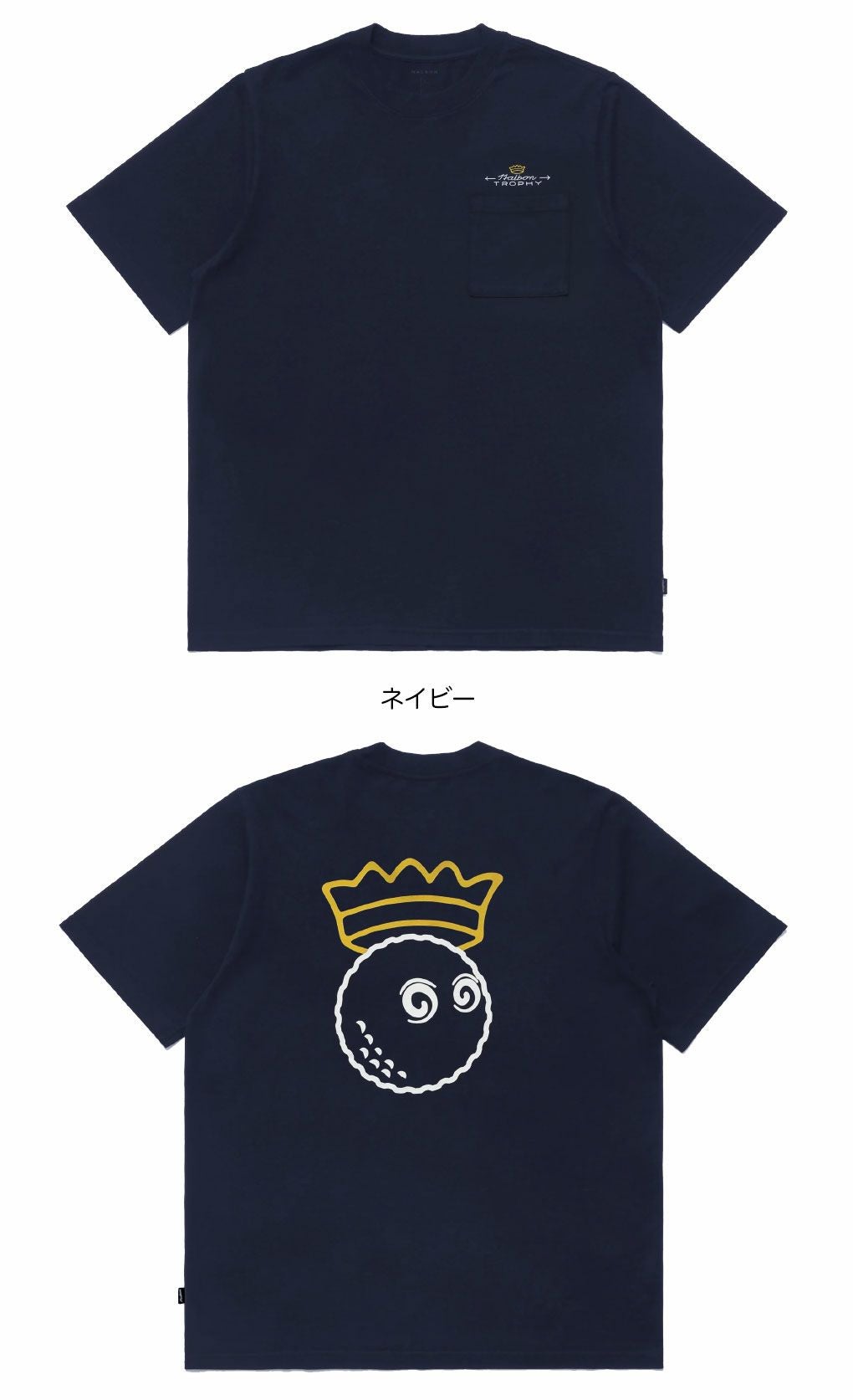 マルボンゴルフ ウェア Tシャツ M-9239 MALBON TROPHY POCKET T-SHIRT