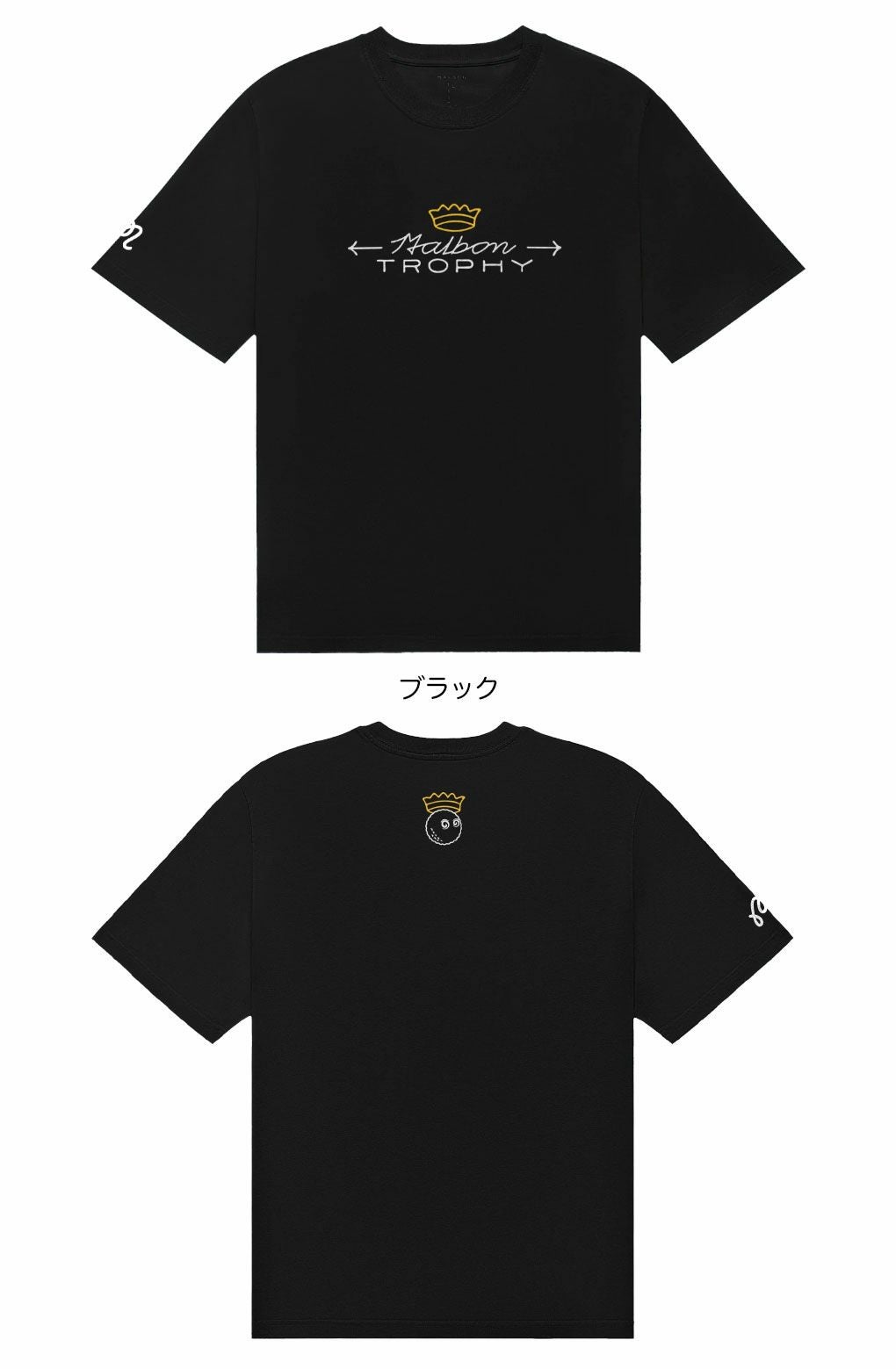 マルボンゴルフウェアTシャツM-9240TROPHYT-SHIRTメンズゴルフウェアmalbongolf2025秋冬モデルUSモデル並行輸入品
