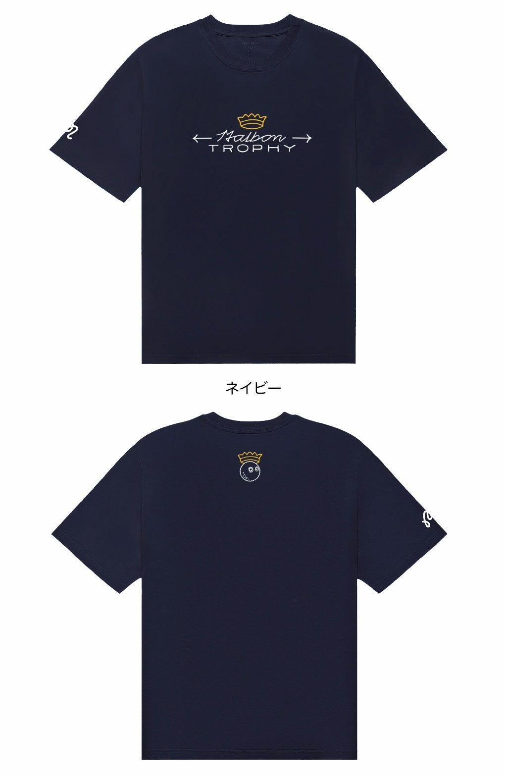 マルボンゴルフウェアTシャツM-9240TROPHYT-SHIRTメンズゴルフウェアmalbongolf2025秋冬モデルUSモデル並行輸入品