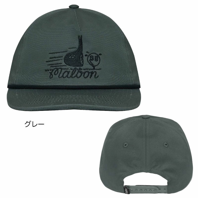 MalbonGolfキャップM-9226PunchShotCottonTwillRopeHatメンズゴルフハットマルボン2025年モデルUSモデル並行輸入