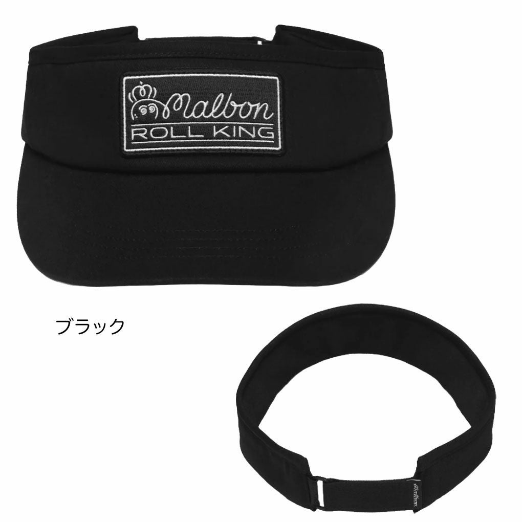マルボンゴルフ サンバイザー Roll King Golf Visor メンズ M-9233
