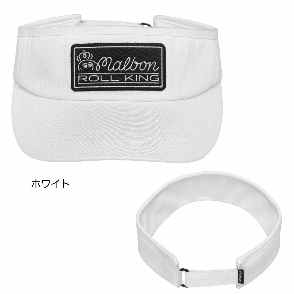 マルボンゴルフ サンバイザー Roll King Golf Visor メンズ M-9233