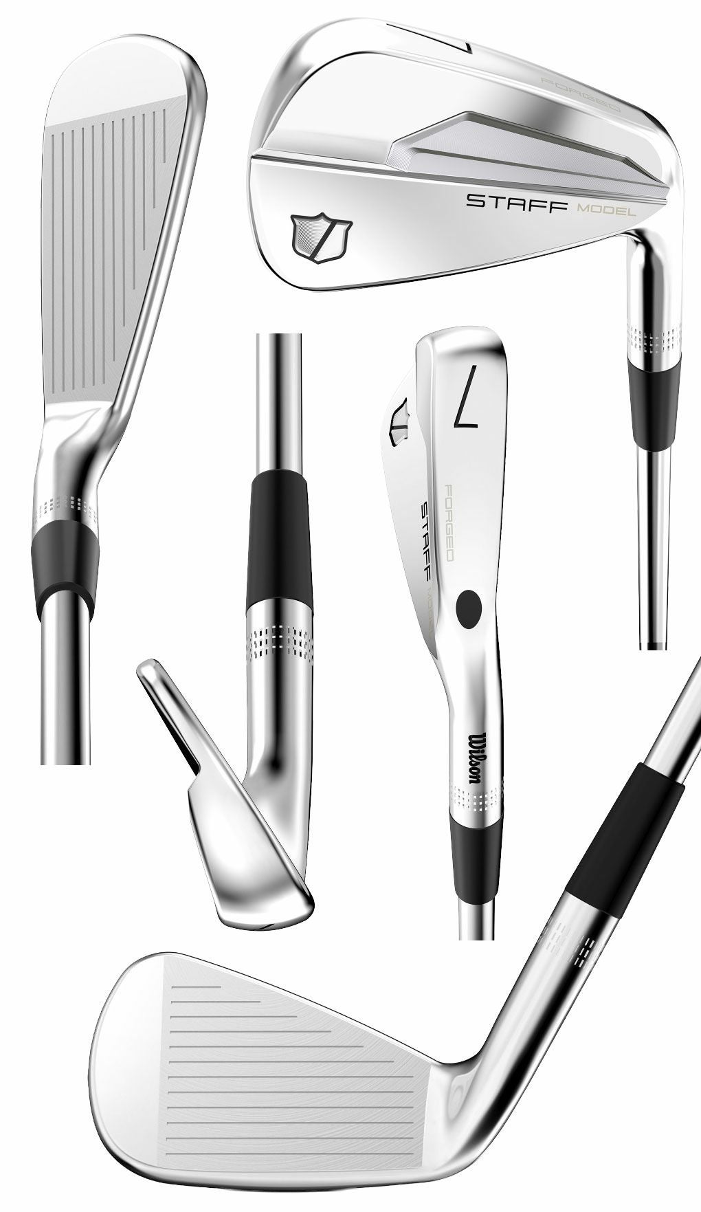 ウィルソンスタッフSTAFFMODELBLADEアイアン7本セット(4I-PW)メンズ右用スチールゴルフクラブ2025年モデル日本正規品