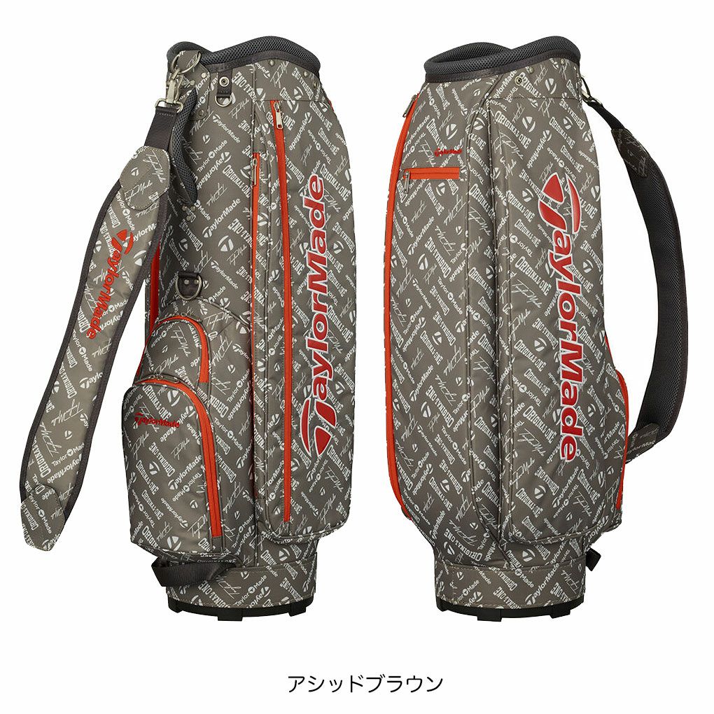 テーラーメイドTL593アイコングラフィックキャディバッグキャディバッグ9型47インチ対応ゴルフTaylorMade日本正規品2025年モデル