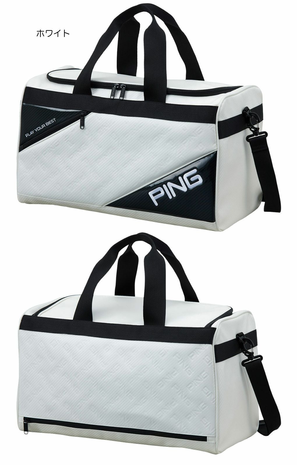 PINGピンGB-U2516エンボスボストンゴルフボストンバッグ旅行スポーツ2025年モデル日本正規品