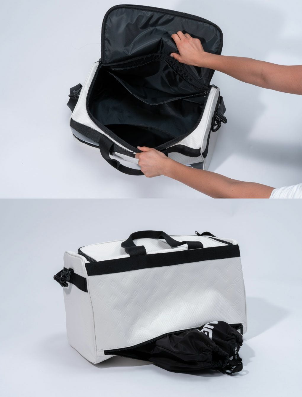 PINGピンGB-U2516エンボスボストンゴルフボストンバッグ旅行スポーツ2025年モデル日本正規品