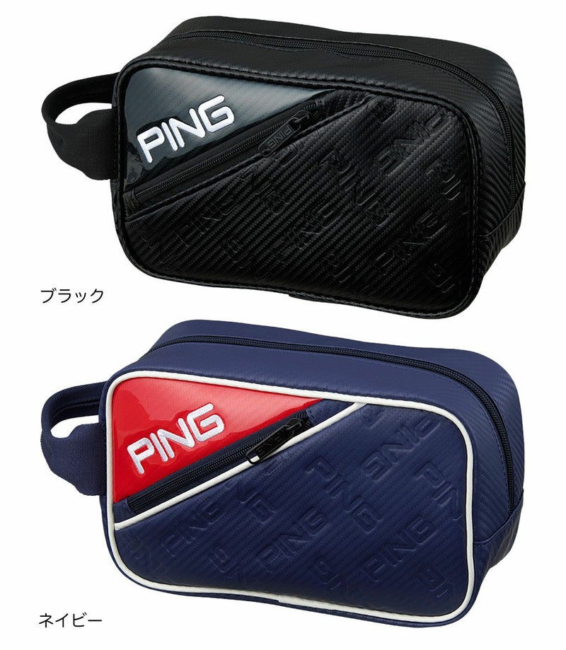 PINGピンGB-U2519エンボスポーチゴルフラウンドバッグポーチ2025年モデル日本正規品