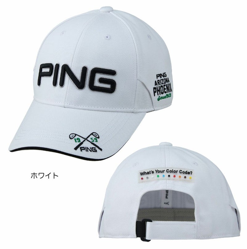 PINGピンHW-U2509サングラスホルダーキャップメンズ帽子ゴルフキャップ2025秋冬モデル日本正規品