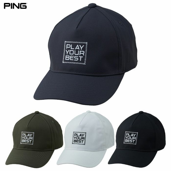 PINGピンHW-U2510コーデュラキャップメンズ帽子ゴルフキャップ2025秋冬モデル日本正規品