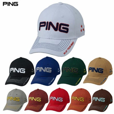 PINGピンHW-N2504カラーコードカジュアルキャップメンズ帽子ゴルフキャップ2025秋冬モデル日本正規品
