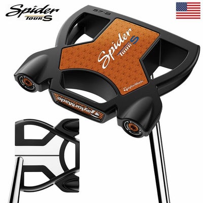 テーラーメイドSpiderTourSLongBlackパターメンズ右用46インチスパイダーツアーTaylorMade2025年モデルUSA直輸入品