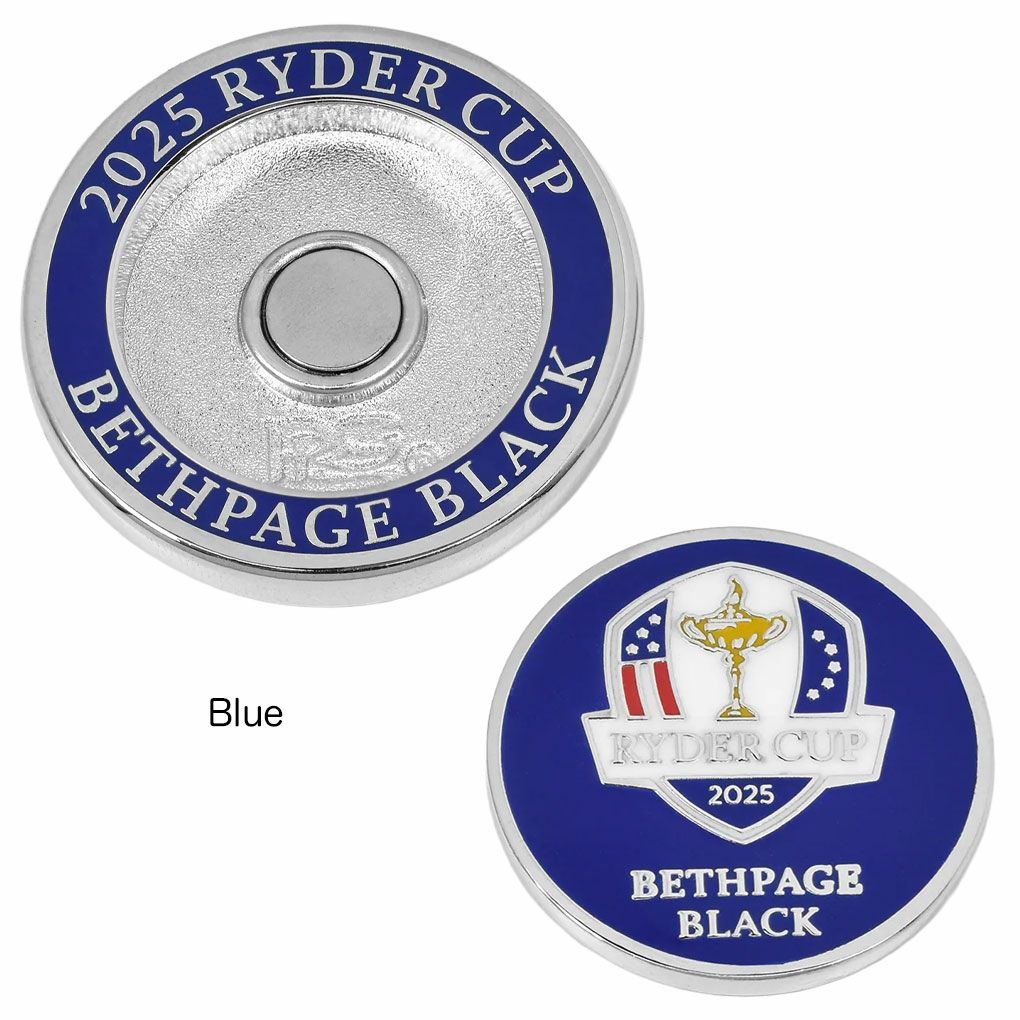 PRGボールマーカー2025RyderCupOfficialDuoMarkerクリップマーカー2025年モデルゴルフUSA直輸入品並行輸入