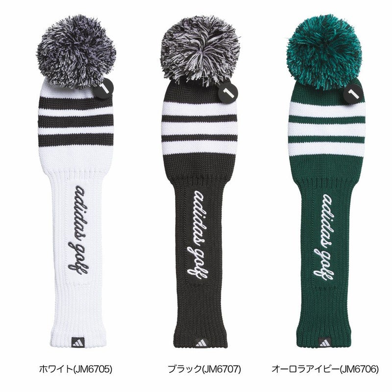 アディダススクリプトドライバーヘッドカバーJUT58ドライバー用2025年モデルadidas日本正規品