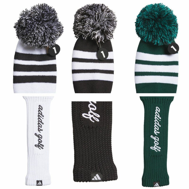 アディダススクリプトドライバーヘッドカバーJUT58ドライバー用2025年モデルadidas日本正規品