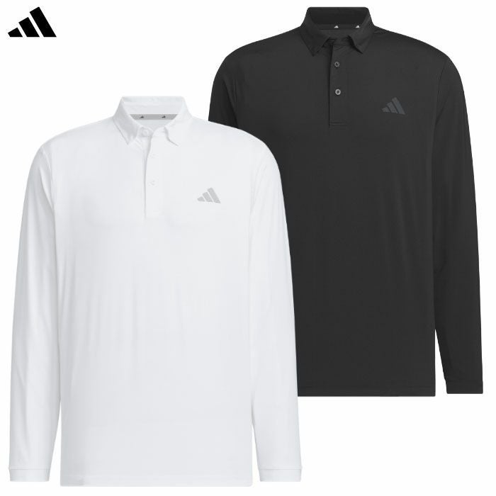 アディダススリーストライプスUVケア付き長袖シャツRO704メンズゴルフウェアゴルフ2025春夏モデルadidas日本正規品