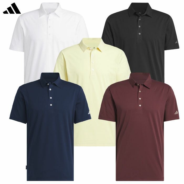 アディダスツイストニットベーシック半袖シャツKUH45メンズゴルフウェアゴルフ2025春夏モデルadidas日本正規品
