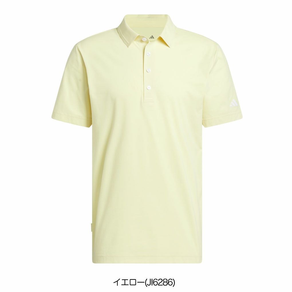 アディダスツイストニットベーシック半袖シャツKUH45メンズゴルフウェアゴルフ2025春夏モデルadidas日本正規品