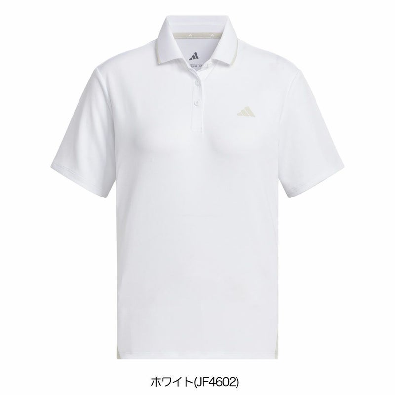 アディダススリーストライプスボックスシルエット半袖ポロKTI90レディースゴルフウェアトップス2025春夏モデルadidas日本正規品