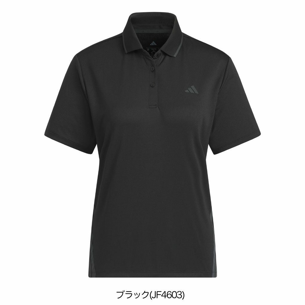 アディダススリーストライプスボックスシルエット半袖ポロKTI90レディースゴルフウェアトップス2025春夏モデルadidas日本正規品