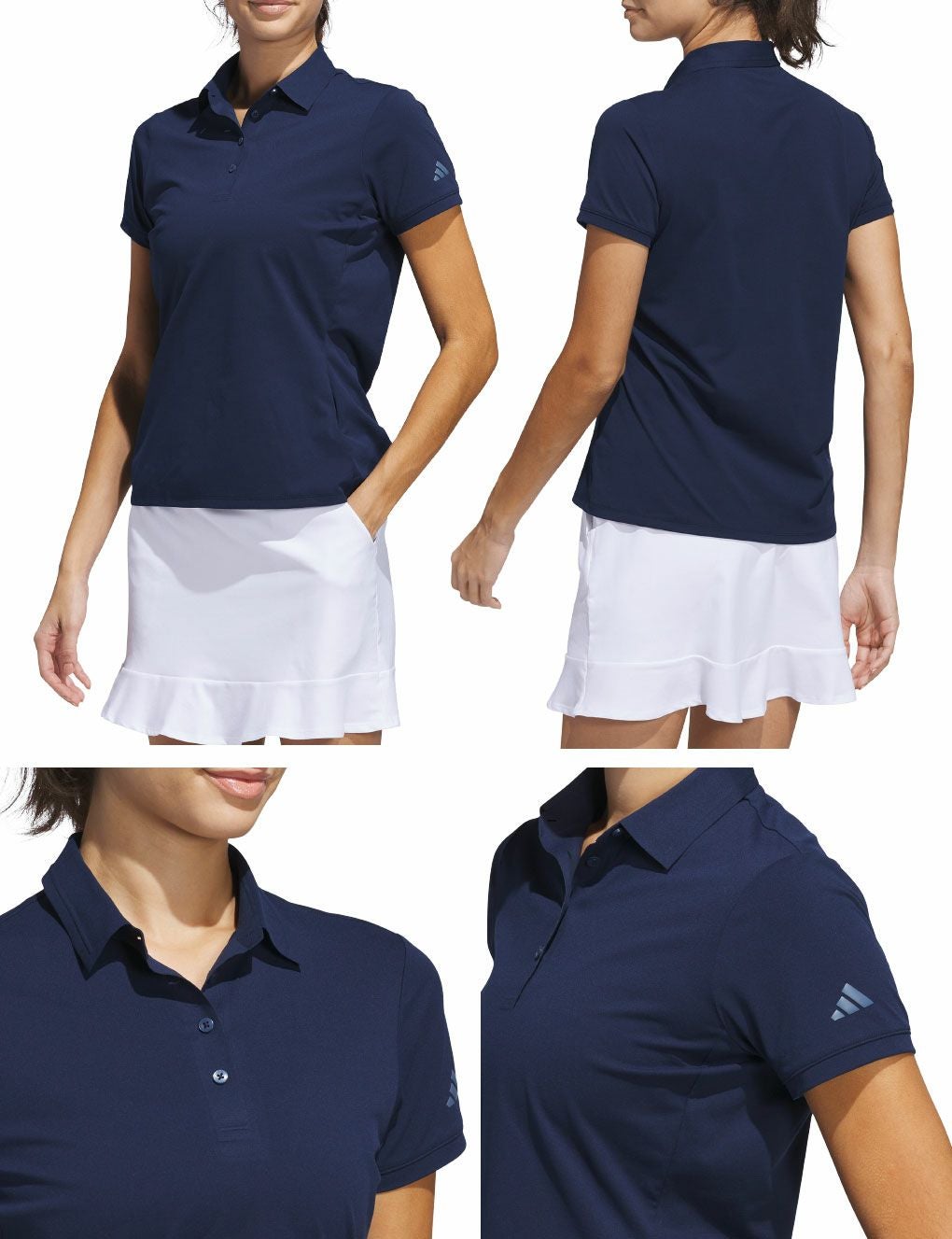 アディダスツイストニットベーシック半袖シャツKWH97レディースゴルフウェアトップス2025春夏モデルadidas日本正規品