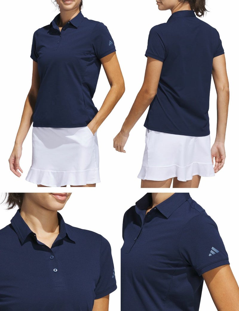 アディダスツイストニットベーシック半袖シャツKWH97レディースゴルフウェアトップス2025春夏モデルadidas日本正規品