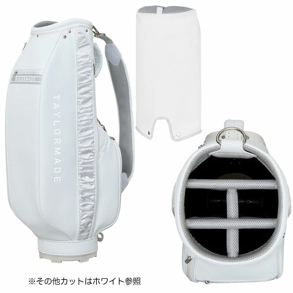 テーラーメイドウィルシャーキャディバッグUN732ゴルフ8.5型46インチ対応レディースゴルフTaylorMade日本正規品2025年モデル