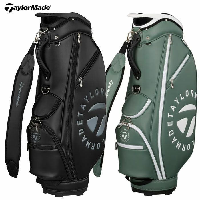 テーラーメイドサークルロゴキャディバッグUN7479.5型47インチ対応4分割カートバッグゴルフTaylorMade日本正規品2025年モデル
