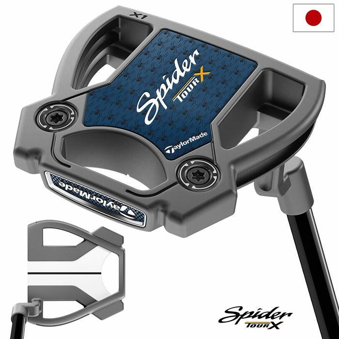 テーラーメイドSpiderTOURXクランクネックパターメンズ右用33,34インチTaylorMade日本正規品2025年モデル