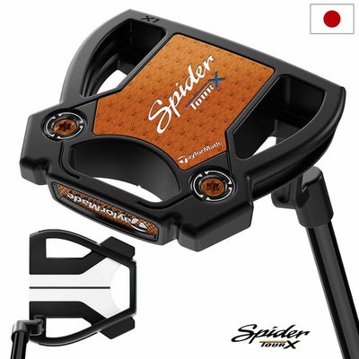テーラーメイドSpiderTOURXクランクネックパターメンズ右用33,34インチTaylorMade日本正規品2025年モデル
