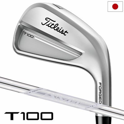 タイトリストT100アイアン6本セットメンズ右用スチールシャフト日本正規品2025年モデル
